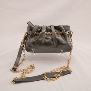 Robert Dice Gray Shoulder or Crossbody Bag